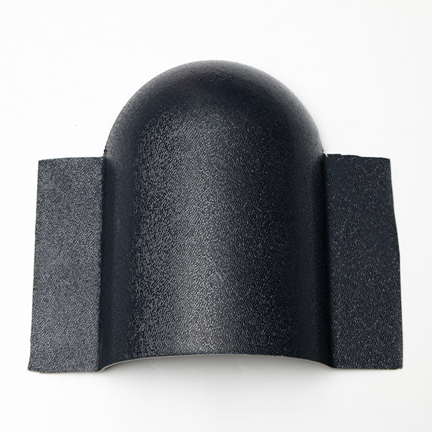Oblique spine tile end