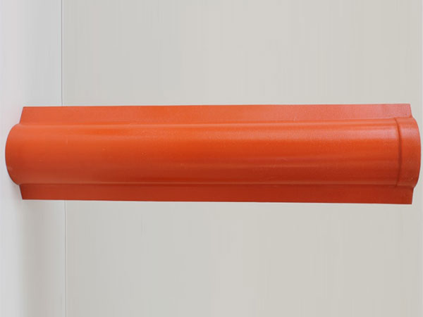 Diagonal ridge tile